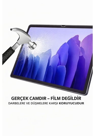 Samsung Uyumlu Galaxy Tab A9+ / A11+ Temperli Cam Ekran Koruyucu A9 Plus A11 Plus 11 Inç