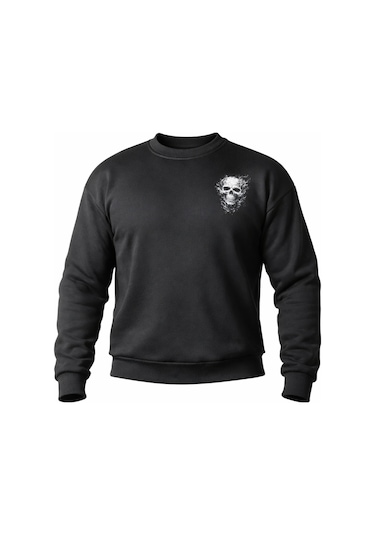 Dark Line Siyah Oversize Sweatshirt Siyah