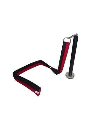 Suntek Kol Güreşi Eğitim Kayışı Siyah-ve-kırmızı-kayış