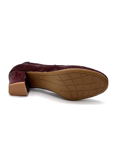 Park Moda Parkmoda Kadın Topuklu Ayakkabı Bordo Bordo