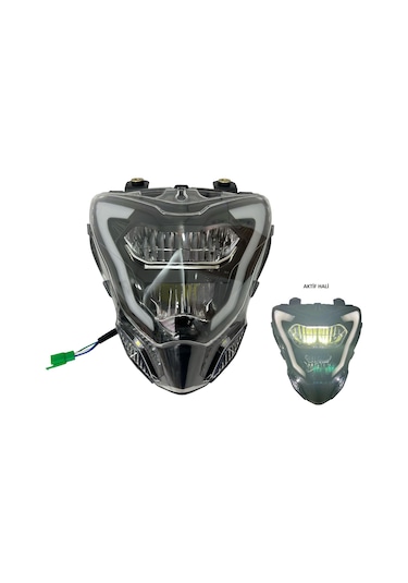 Bajaj Pulsar Ns 200 Ön Far Ön Far Ledli Üstü Tüm Ns Serisi Uyumlu