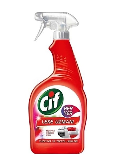 Cif Her Yer Leke Uzmanı Sprey 750 Ml 3 Adet