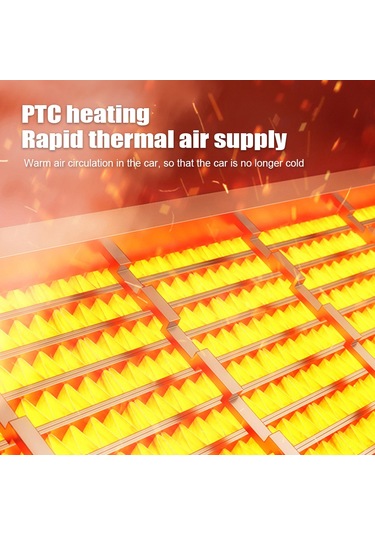 Ximistore9 12v/24v Araç Isıtıcı - Yaz Kış Kullanım, Hızlı Isınma Ve 360 Dönebilir Tasarım