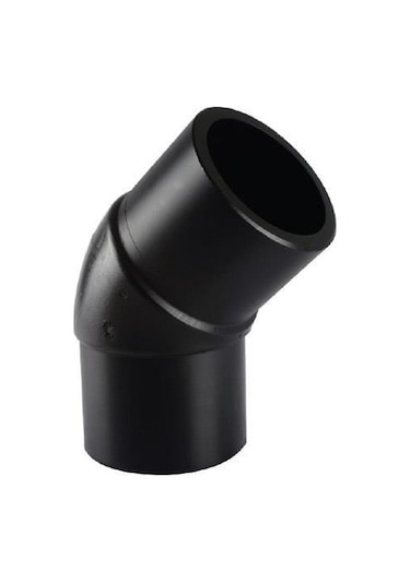 Tega Hdpe Spigot Açık Dirsek 125 Mm 45 Derece