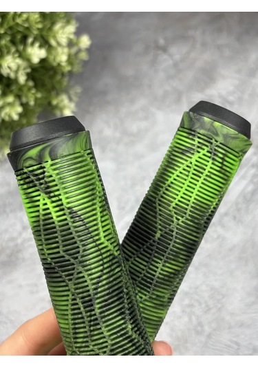 Homaland Bmx Akrobatik Bisiklet Ve Scooter İçin Gidon Tutacakları 374602803 Yeşil