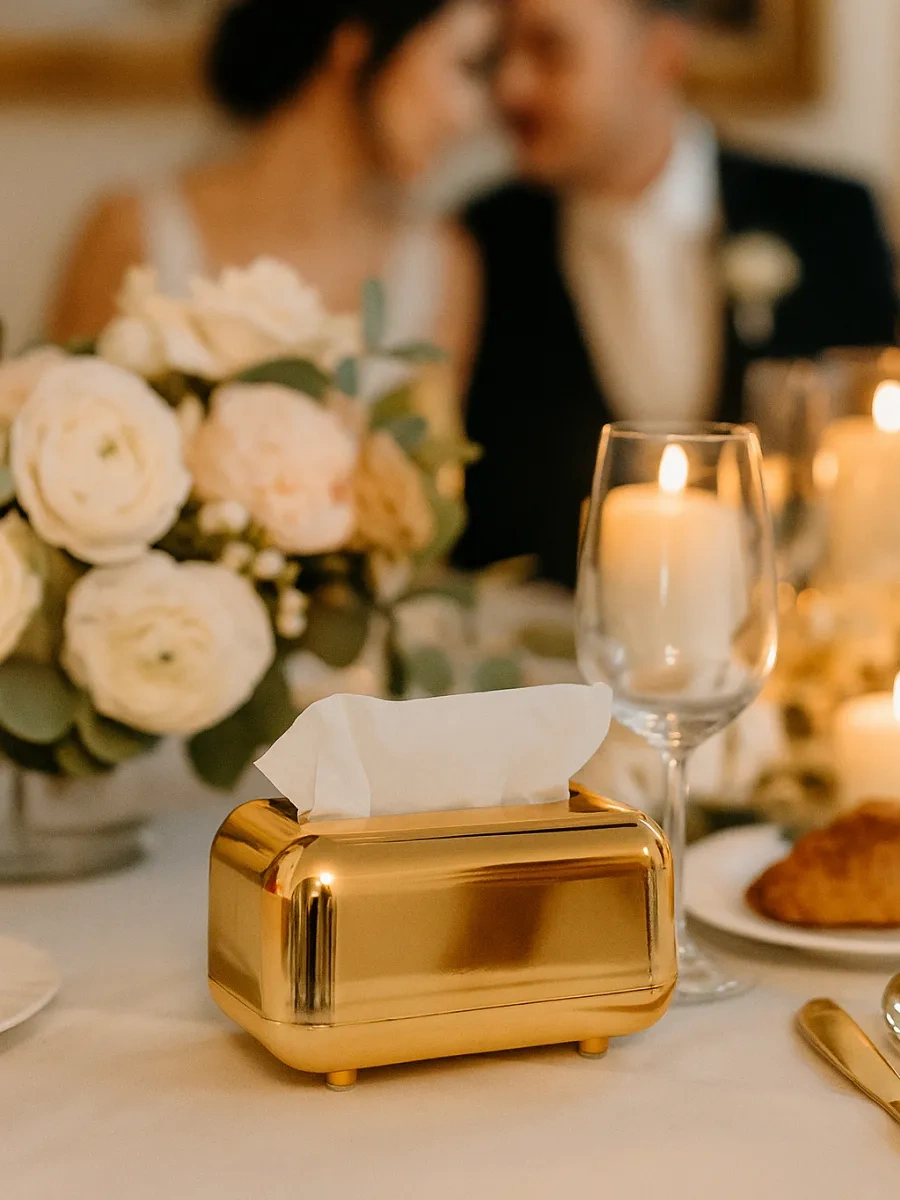 Masada İç Dekoratif Altın Peçetelik 191614872 Altın Rengi