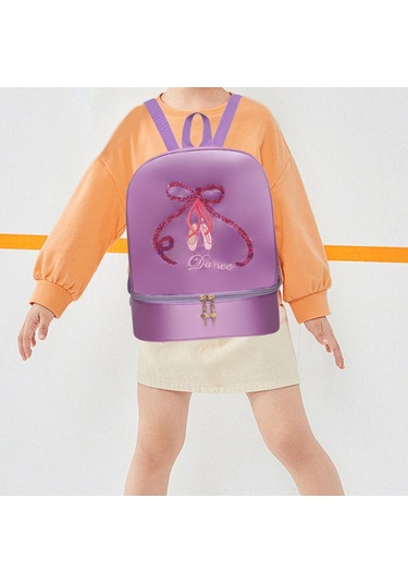Suntek Bale Dans Sırt Çantası Hafif Kızlar Seyahat Mor