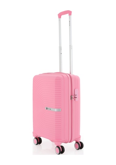 Mçs Polipropilen 2li Valiz Seti Büyük & Kabin V374 S24sy1000077-set 00020 Pembe