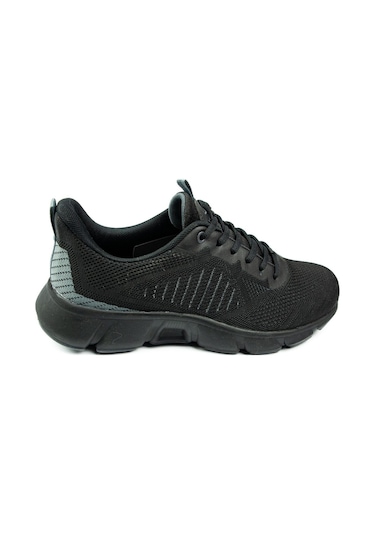 Lescon Meru Flex Erkek Sneaker Spor Ayakkabı Siyah Beyaz