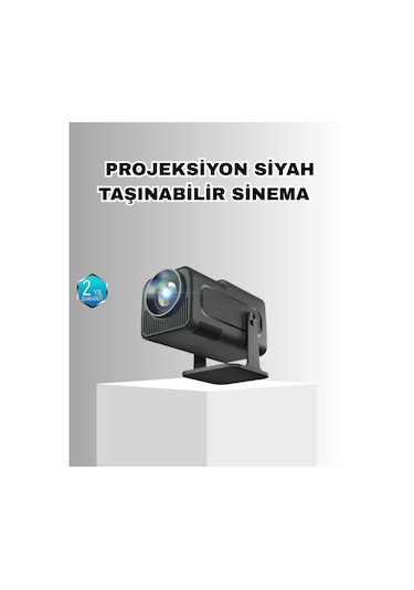 Taşınabilir Akıllı Projeksiyon Hdmı Usb Uyumlu Oyun Destekli Kompakt