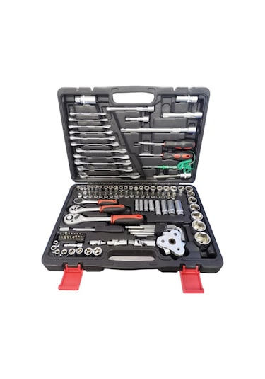 Cr-v Max 1/4 Cırcırlı Lokma Anahtar Takımı Bits Uç Seti 216 Parça