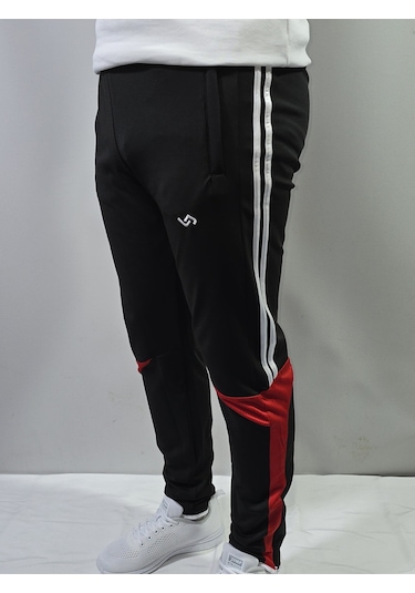 Jump Erkek Scuba Slim Fit Eşofman Altı Siyah/kırmızı Jump Erkek Scuba Slim Fit Eşofman Altı Siyah/kırmızı