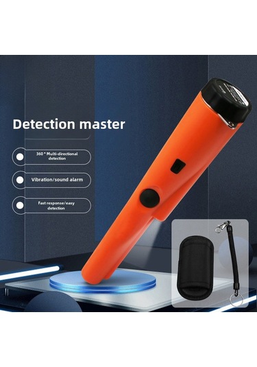 Dofolink El Tipi Metal Dedektörü Mavi - 360 Derece Yüksek Hassasiyetli Taşınabilir Metal Bulucu Pil Dahil Değil