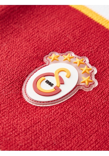 Gsstore Galatasaray 5 Yıldızlı Çocuk Triko Atkı C252180 Beyaz