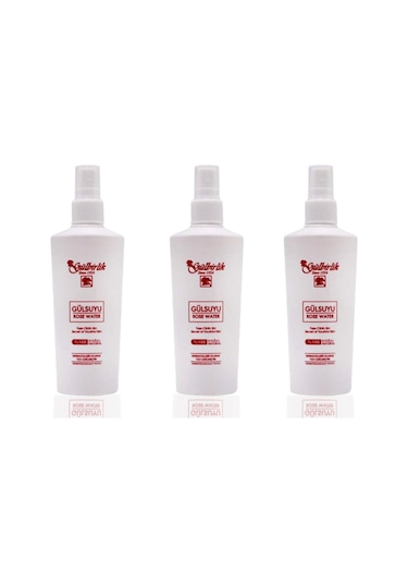 Doğal Gül Suyu Sprey 125ml 3 Adet