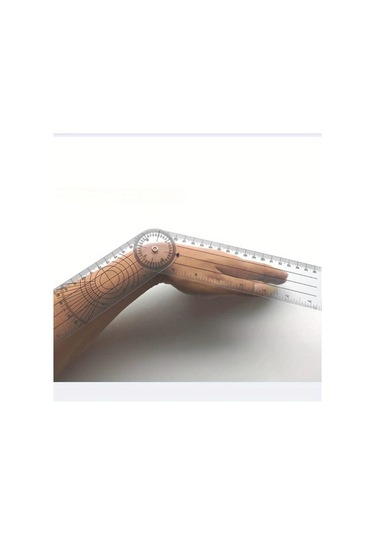 Dream011 1pc Eklem Açı Ölçer Cetvel Multifonksiyonel Pvc Gönye Sanatçılar Ve Öğrenciler İçin 1 Adet