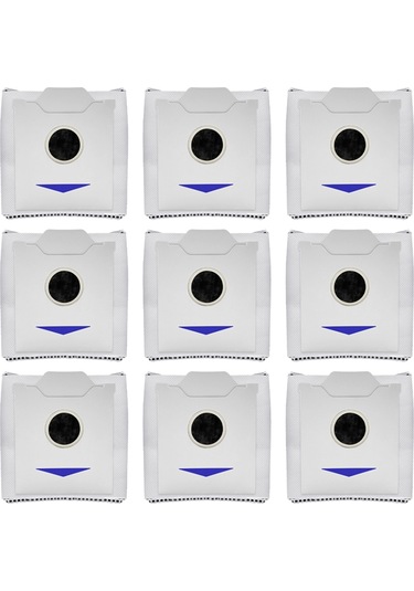 Snoweagle Ana Yan Fırça Hepa Filtre Bezi Toz Torbası Parçaları 9 Adet