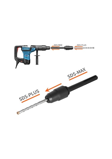 Master 530196 Sds Max / Sds Plus Çevirici Mandren Adaptörü