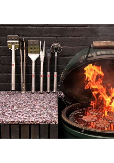 Joseph Joseph Grillout Uzatılabilir Saplı Siyah Silikon Barbekü Fırçası