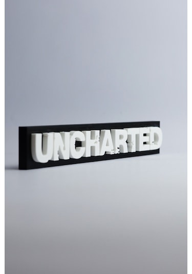 Uncharted - 3 Boyutlu Tabela - 20cm X 3.5cm X 1.5cm