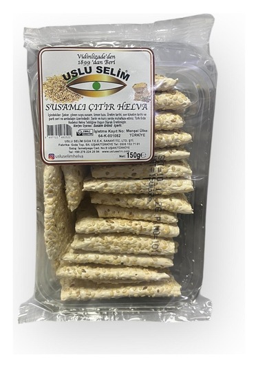 Susamlı Çıtır Helva 150 Gr