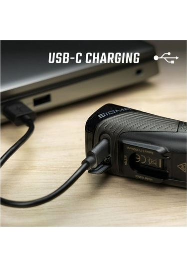 Buster 400 Usb Şarjlı Ön Aydınlatma Type-c Siyah