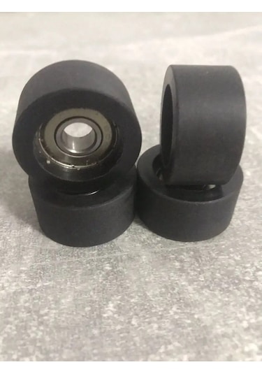 Magviktory Kapaklı Mobilya Tekerleği 4 Adet 30 Mm 15 Mm 8 Mm 167535004 Siyah