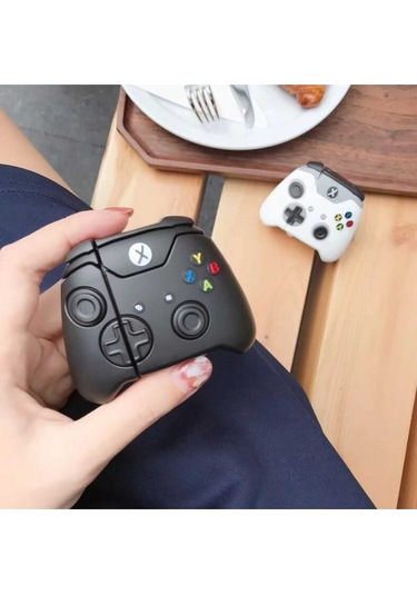 İphone 3. Nesil Uyumlu Koruyucu Bluetooth Kulaklık Kılıfı Figürlü Kumanda Airpods 3. Nesil