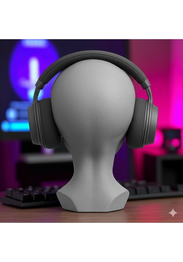 Alien Kulaklık Standı 3d Baskı Oyuncu Aksesuarı Masaüstü Dekor