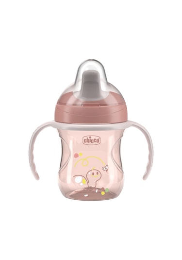 Chicco Yumuşak Uçlu Geçiş Bardağı Kız Pembe Pembe
