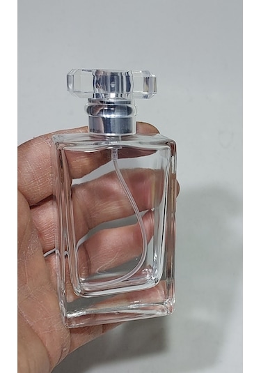 Paradise Cam Sprey Kolonya Parfüm Şişesi 50 Ml - Boş Şişe 10 Adet