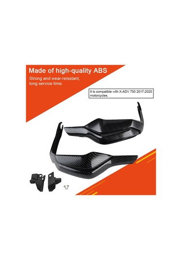 Hallow K20431cf Motosiklet Handguards El Kalkan Koruyucu Plastik