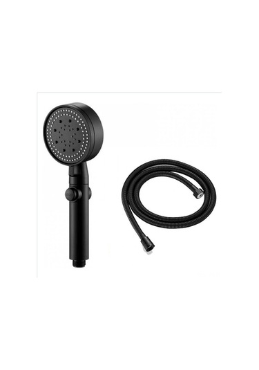 Xianwen Geeroyoo 5 Modlu Yüksek Basınçlı Duş Başlığı - Su Siyah