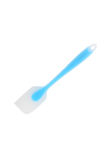 Mavi 1 Adet Mutfak Silikon Spatula Krem Pişirme Spatula Mini Saydam Isıya Dayanıklı Kazıyıcı Pişirme Gereçleri Krep Omlet İçin Kullanın