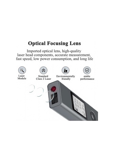 Peeq Earldom Ls-p Lazer Dijital Mesafe Ölçer 40 M