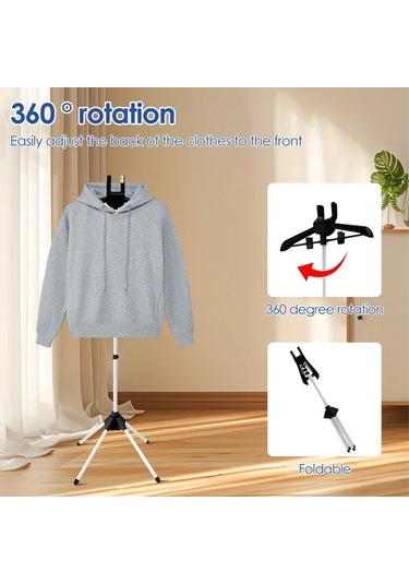 Fochsia Katlanır Alüminyum Ütü Standı Seti - Ayarlanabilir Seyahat Ütü Masası Ve Yumuşak Yün Tıraş Makinesi İle Gri Sku