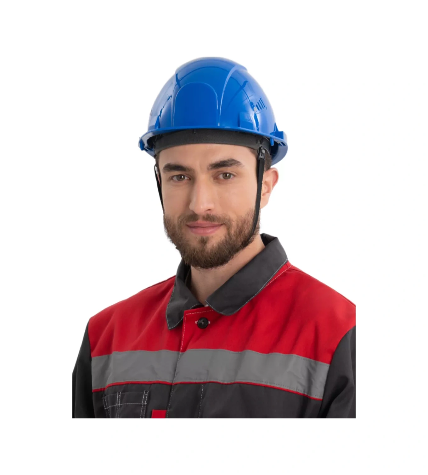 Rosomz Favorit Trek Rapid Mavi Dijital Konikli İnşaat Kaskı 174017909