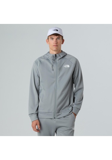 The North Face Erkek Reaxıon 2.0 Hooded Full Zıpceket Nf0a8dvypuw1 Gri