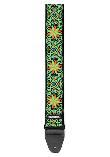 Jim Dunlop Jh26 Jimi Hendrix Blacklight Fillmore Green Gitar Askısı