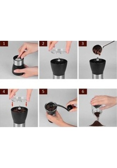 EPİNOX KALİTELİ CAM KAHVE DEĞİRMENİ SLİM (KD-02)