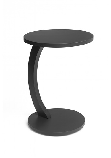 Cereste Gizli Tekerlekli C Yan Sehpa Mdf Antrasit