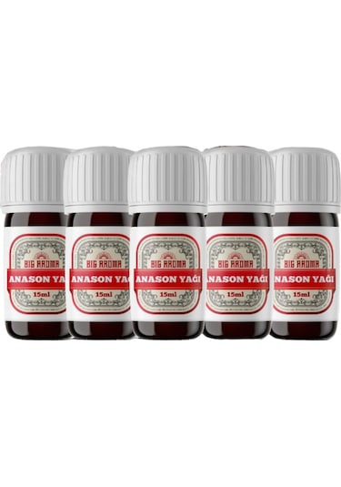 Big Aroma Anason Yağı 5 x 15 ML