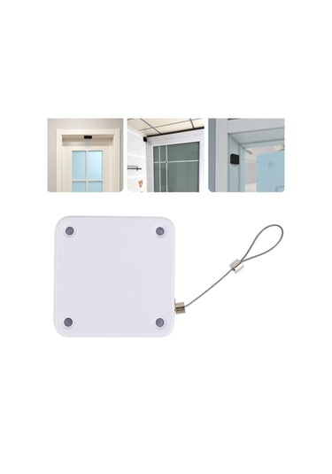 Sones P093 Otomatik Kapıcı Telescher Kapı Kapatıcı Sürgülü Kapı Hırsızlık Önleyici Kutu, Özellikler: 2. Nesil Beyaz Tüm Tutkal 500g 1m