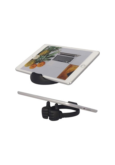 Beyaz Başparmak Yukarıya Cep Telefonu Tutucu, Ayarlanabilir Silikon Tablet Standı, İph Samsung Uyumlu İçin Telefon Tutucu 56552948