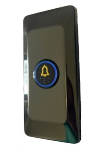 Backhome Led Işıklı Dekoratif Kapı Zili Butonu
