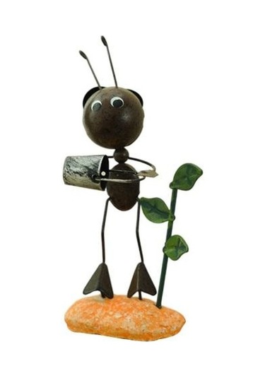Minyatür Heykel Narin Hediyeler Demir Güzel Canlı Görüntü El Yapımı Mini Okuma Karınca Dekorasyon Ev Dekor M