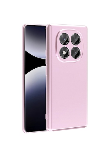Xiaomi Redmi Note 14 Pro 4g Kılıf Zore Premier Silikon Kapak Rose Gold