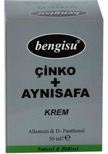 Bengisu Aynısafa + Çinko Bitkisel Krem Allantoin ve D- Panthenol 50 ML