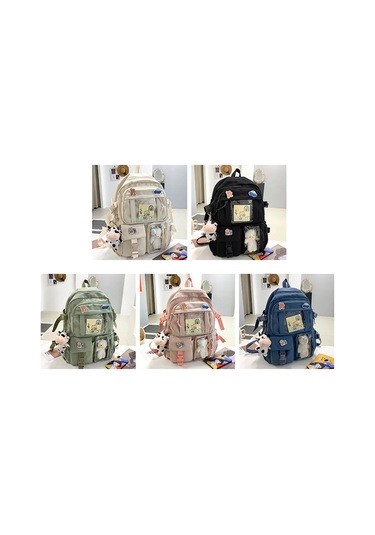 Maiyame Lise Öğrencileri İçin Oxford Dokuma Çift Omuzlu Sırt Çantası - Anti-hırsızlık Cepi, Ayarlanabilir Askılar Ve Çoklu Cep Tasarımı