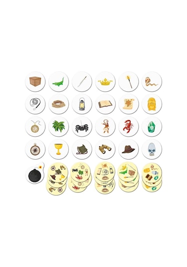 Kayıp Hazine - Hız Ve Konsantrasyon Oyunu Canlı Renkler